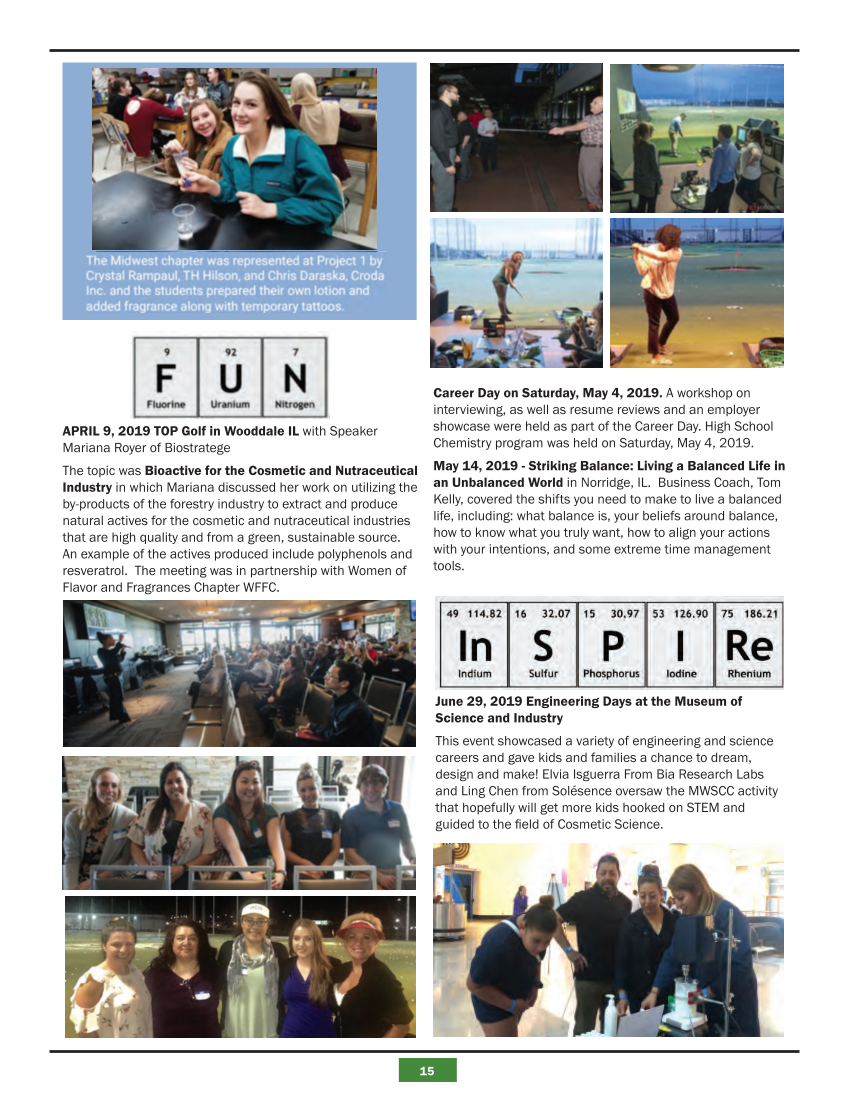 2019 SCC Chapter Activity Newsletter page 15