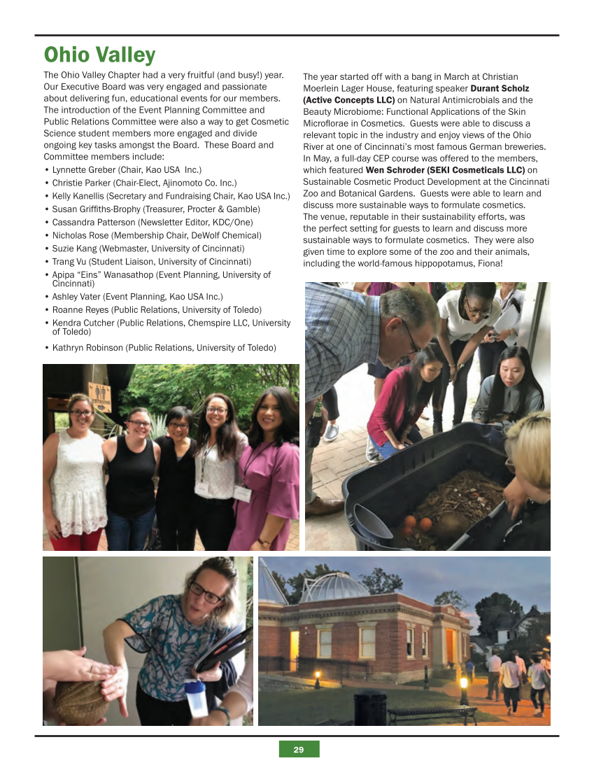 2019 SCC Chapter Activity Newsletter page 29