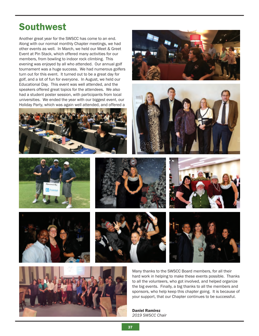 2019 SCC Chapter Activity Newsletter page 37