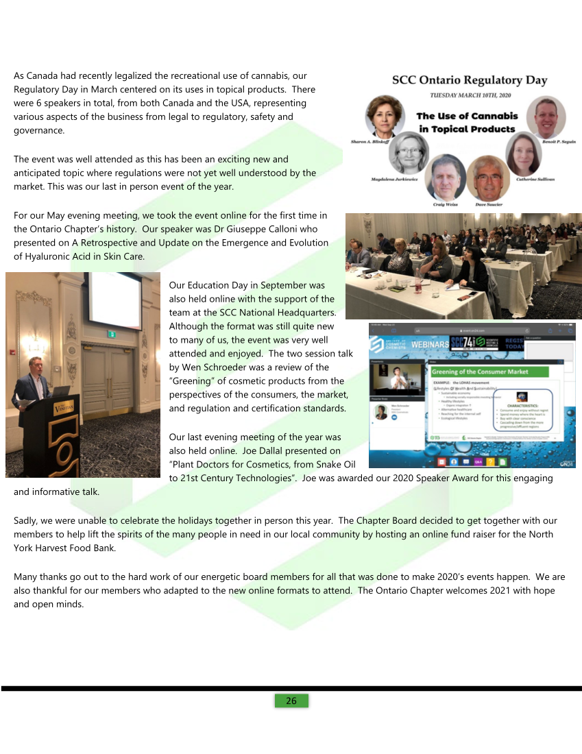 2020 SCC Chapter Activity Newsletter page 25