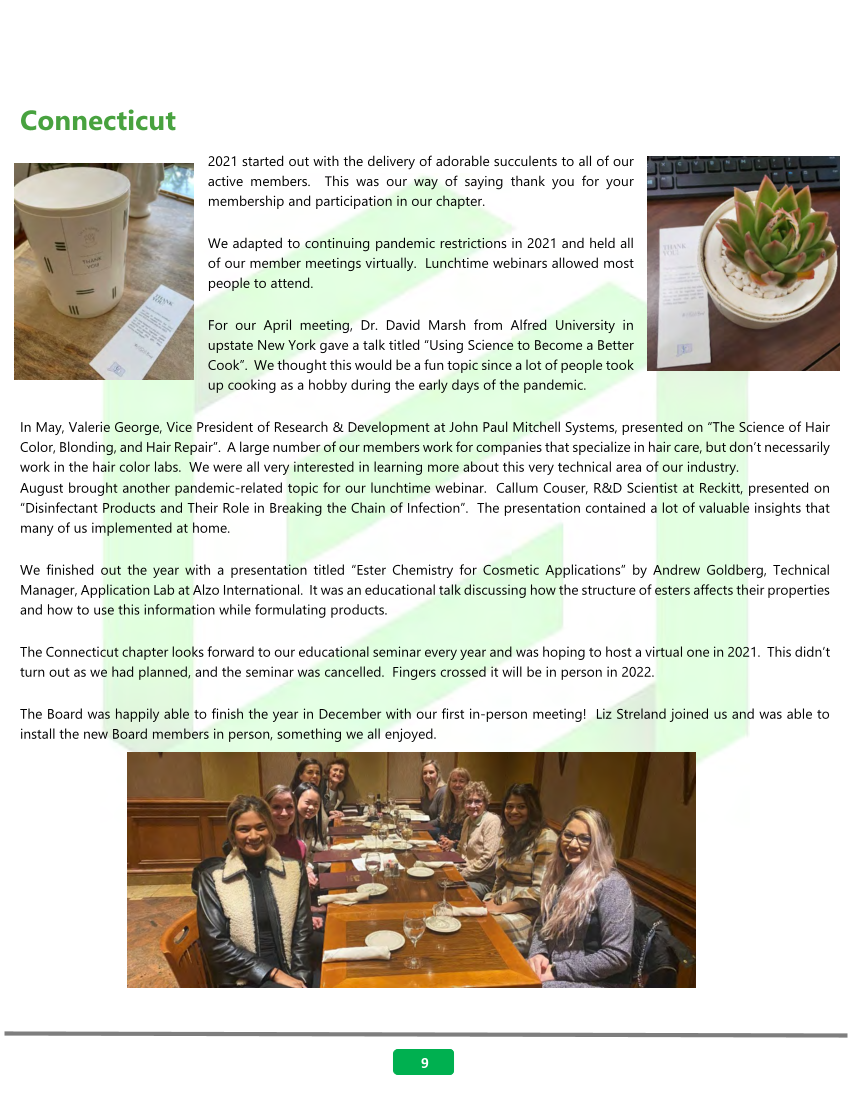2021 SCC Chapter Activity Newsletter page 11