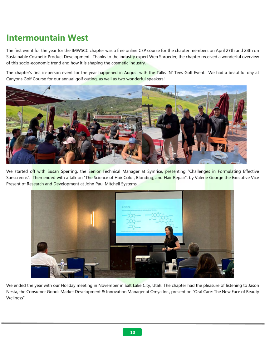 2021 SCC Chapter Activity Newsletter page 11