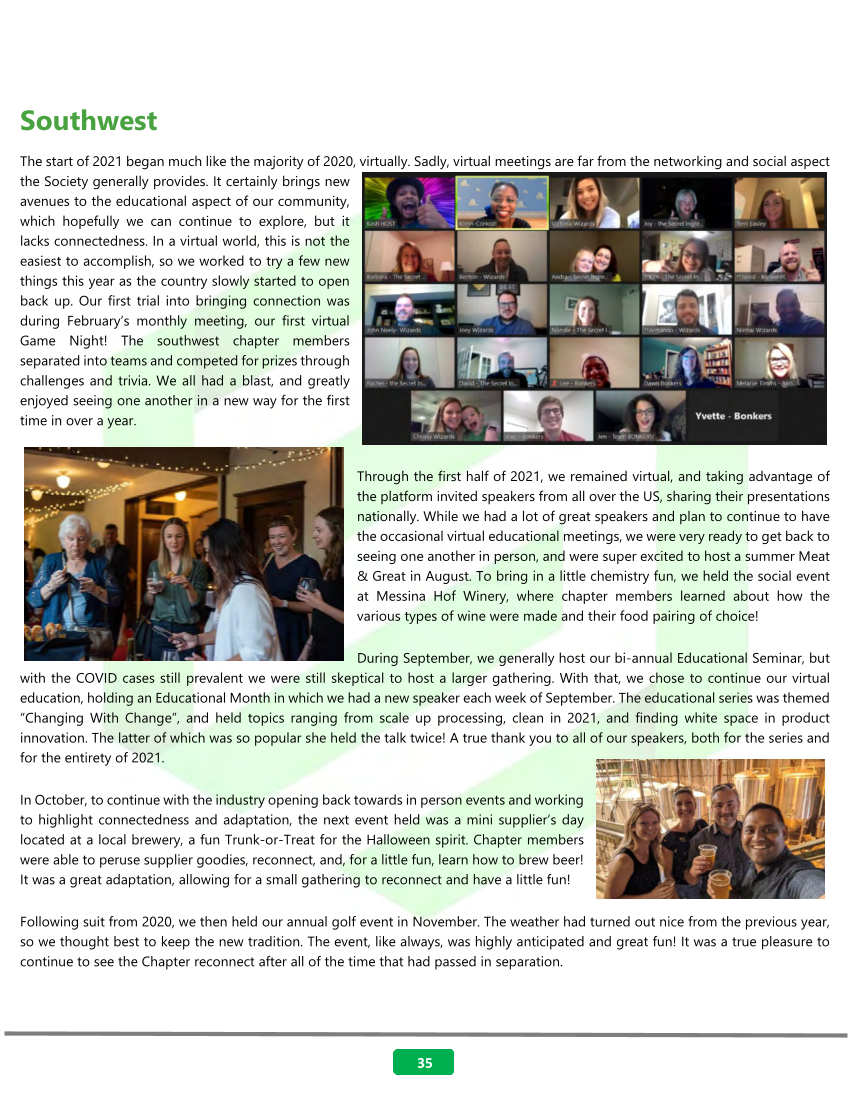 2021 SCC Chapter Activity Newsletter page 37