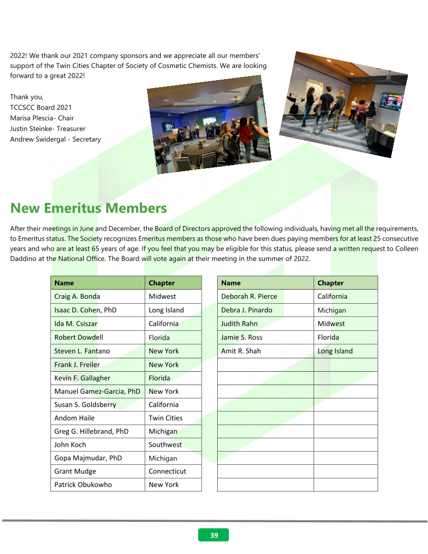 2021 SCC Chapter Activity Newsletter page 41